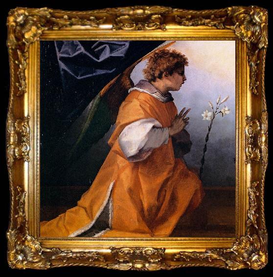 framed  Andrea del Sarto The Annunciation, ta009-2